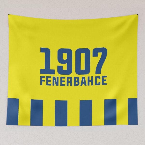 Item preview, Fenerbahçe SK – Retro 1907 Yellow Canary Design designed and sold by Wolagno.