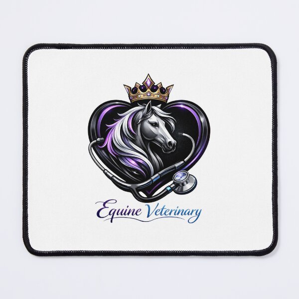 Item preview, Equine Veterinary - Elegant Crown Horse Desing designed and sold by Indefix.