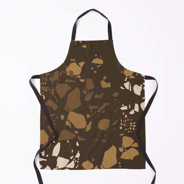 Item preview, Deep Amber Drift Terrazzo Pattern | Abstract Shapes | Modern Boho Home Decor designed and sold by Claire_Brown.