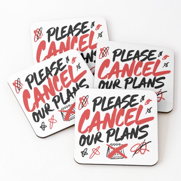 Item preview, Please Cancel Our Plans Sarcastic Introvert Typography designed and sold by IslandTyped.