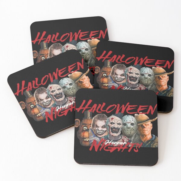 Item preview, Halloween Horror Nights T-Shirt: Haunted House Icons, Spooky Tee designed and sold by ShavonRistorin.