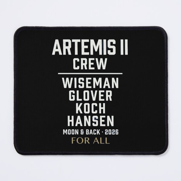 Item preview, Artemis II Crew T-Shirt | NASA Mission Typographic Athletic Tee designed and sold by DmaarGroup.