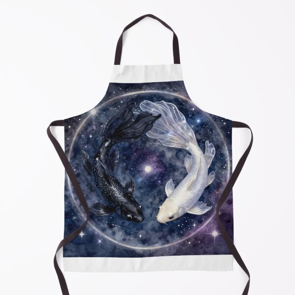 Item preview, Classic Cosmic Koi Fish Yin Yang designed and sold by Shelley Loewnau-Jones Studio.
