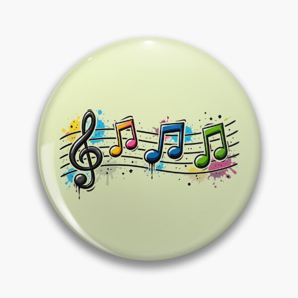 Item preview, Graffiti Music Notes on Staff designed and sold by Sn1ver.