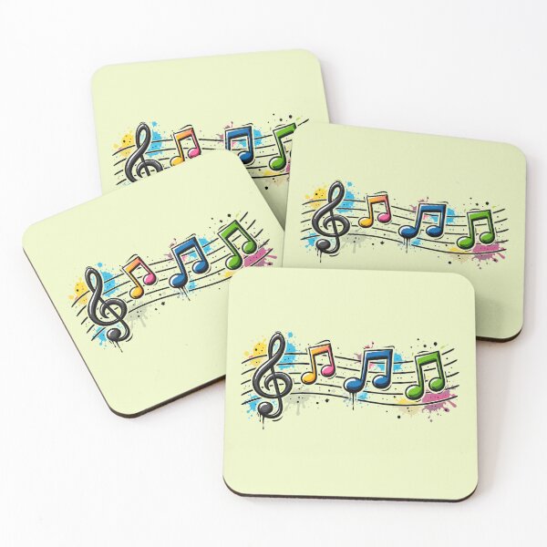 Item preview, Graffiti Music Notes on Staff designed and sold by Sn1ver.