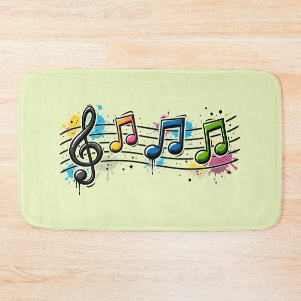 Item preview, Graffiti Music Notes on Staff designed and sold by Sn1ver.