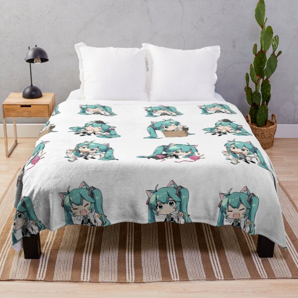 Item preview, Cute Chibi Anime Girl with Cats – Kawaii Sticker Set | Adorable Twin Tail Character designed and sold by Dyan4.