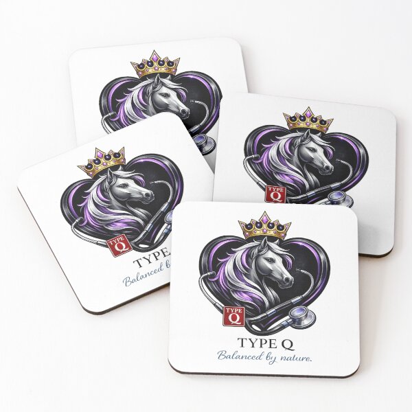 Item preview, Horse Blood Type Q = Elegant Veterinary Crown desing designed and sold by Indefix.