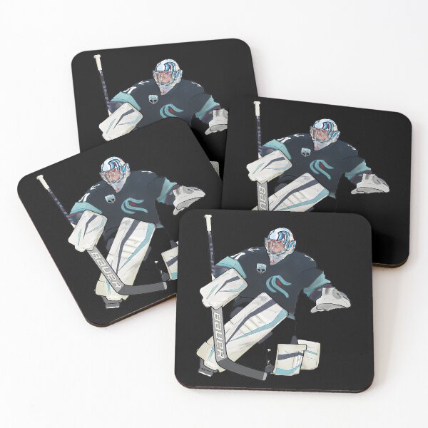 Item preview, Philipp Grubauer Seattle Kraken designed and sold by O-bubble ..