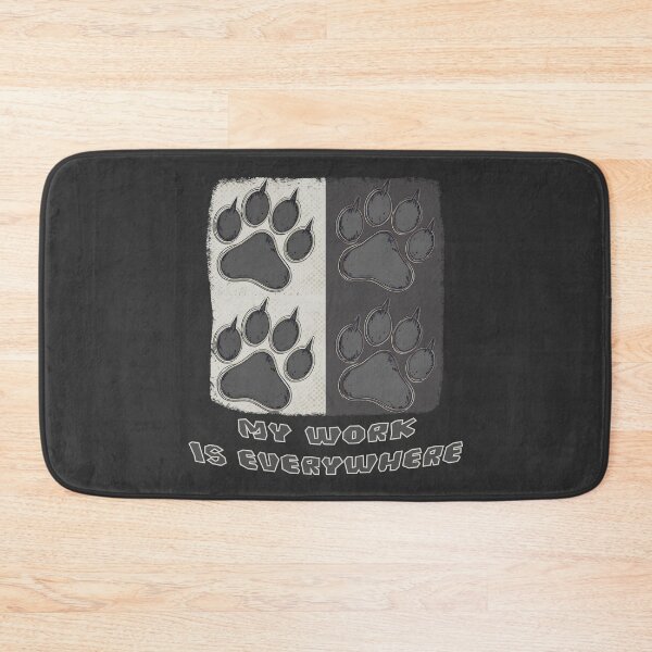 Item preview, My Work Is Everywhere – Wolf Tracks Aesthetic designed and sold by TestudoDesign.