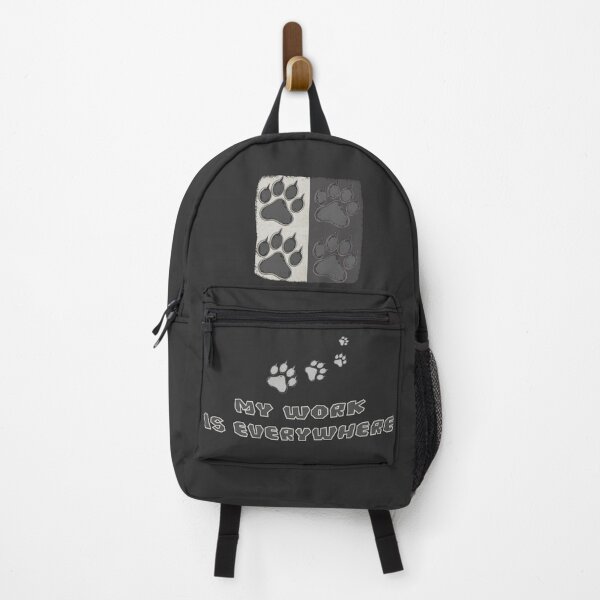 Item preview, My Work Is Everywhere – Wolf Tracks Aesthetic designed and sold by TestudoDesign.