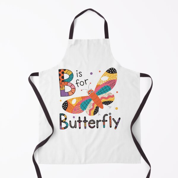 Item preview, B is for Butterfly – Colorful Alphabet Learning Art for Kids designed and sold by DigiGroove.
