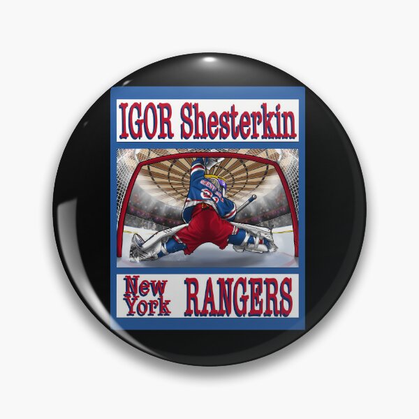 Item preview, Igor Shesterkin New York Rangers designed and sold by O-bubble ..
