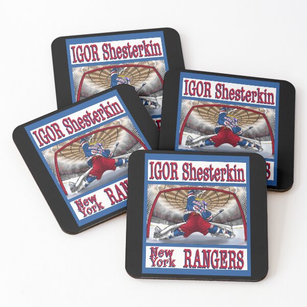 Item preview, Igor Shesterkin New York Rangers designed and sold by O-bubble ..
