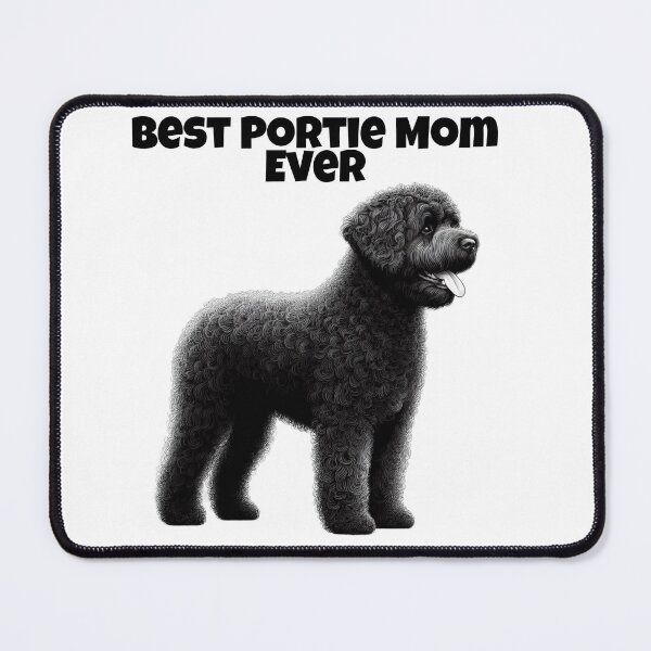 Item preview, Portuguese water dog best Portie Mom Ever T-Shirt designed and sold by FurAndFlaireg.