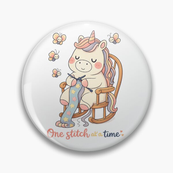 Item preview, One Stitch at a Time Unicorn Sewing Design designed and sold by SoftSproutstu.