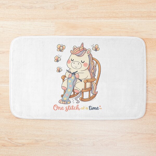 Item preview, One Stitch at a Time Unicorn Sewing Design designed and sold by SoftSproutstu.