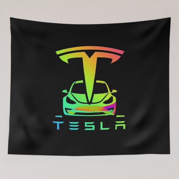 Item preview, tesla logo art designed and sold by TEEJAMBOREE.