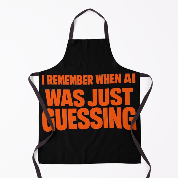 Item preview, I Remember When AI Was Just Guessing Funny Tech Humor Design designed and sold by TeeTimeTreasure.