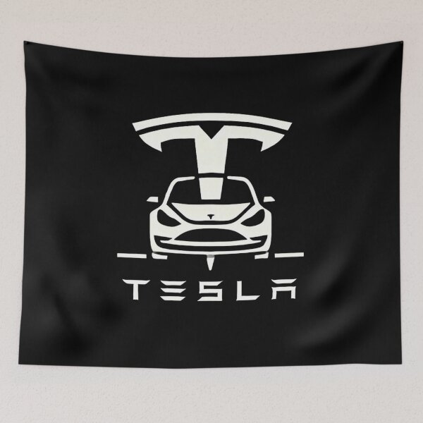 Item preview, tesla logo art designed and sold by TEEJAMBOREE.