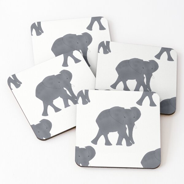 Artikelvorschau, Elephant Love – Minimal Animal Art entworfen und verkauft von vanessa.kreativdesign.
