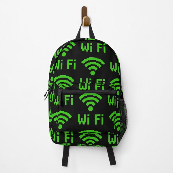 Item preview, Retro Pixel Wi-Fi Icon - 8-Bit Connection Design designed and sold by A-M-G-Shop.