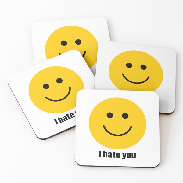 Item preview, Smiley Face I Hate You - Harry Styles Style - clean version designed and sold by The Common Tee.