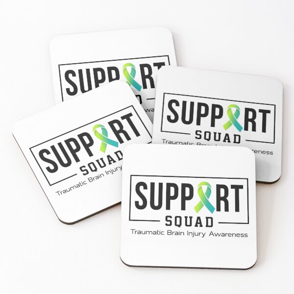 Item preview, Support Squad Traumatic Brain Injury Awareness designed and sold by Thread&Fable.