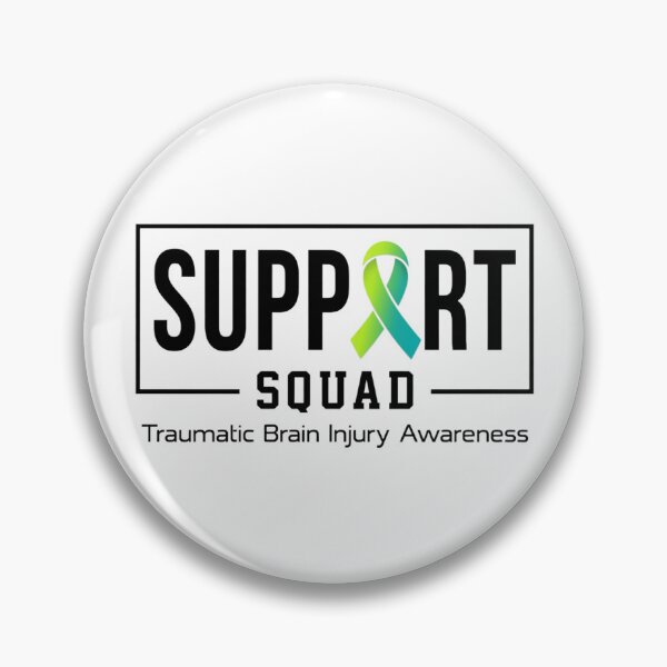 Item preview, Support Squad Traumatic Brain Injury Awareness designed and sold by Thread&Fable.
