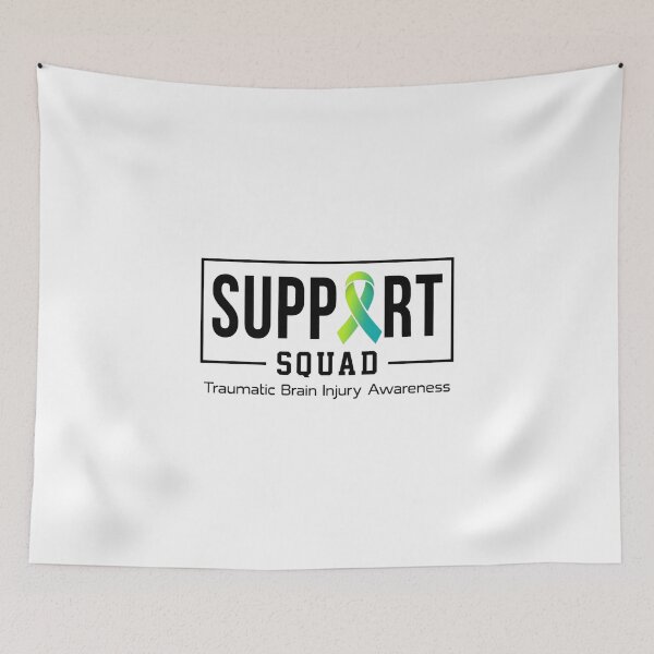Item preview, Support Squad Traumatic Brain Injury Awareness designed and sold by Thread&Fable.