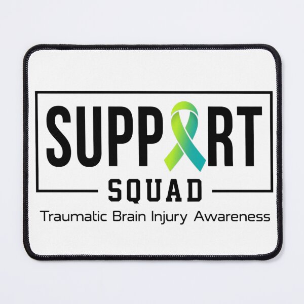 Item preview, Support Squad Traumatic Brain Injury Awareness designed and sold by Thread&Fable.