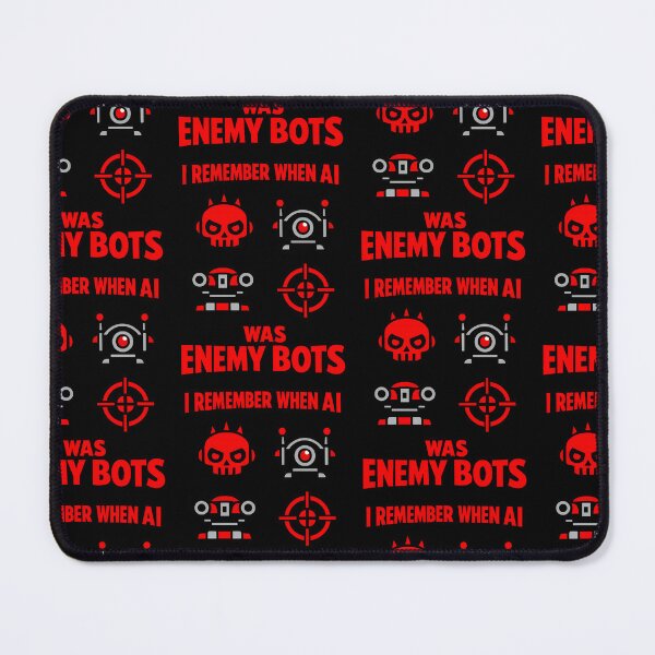 Item preview, I Remember When AI Was Enemy Bots Funny Gaming Nostalgia Design designed and sold by TeeTimeTreasure.