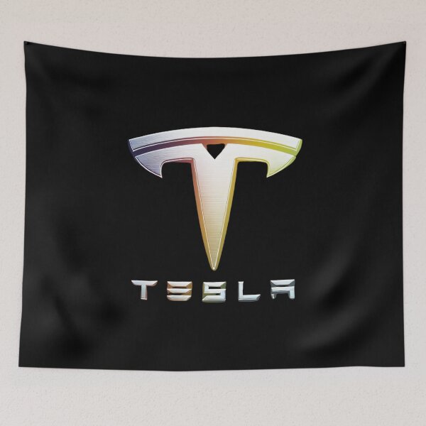 Item preview, tesla logo art designed and sold by TEEJAMBOREE.