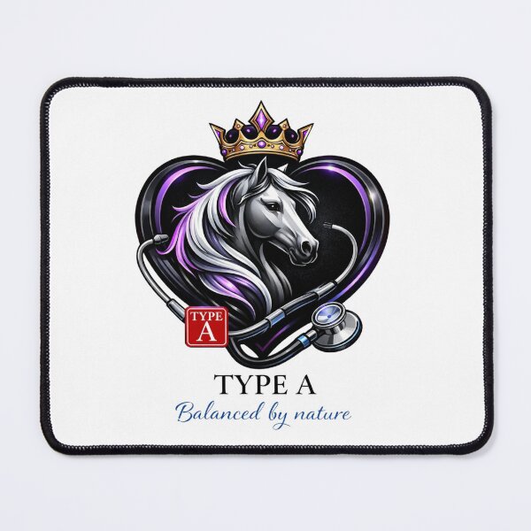 Item preview, Horse Blood Type A = Elegant Veterinary Crown Desing designed and sold by Indefix.