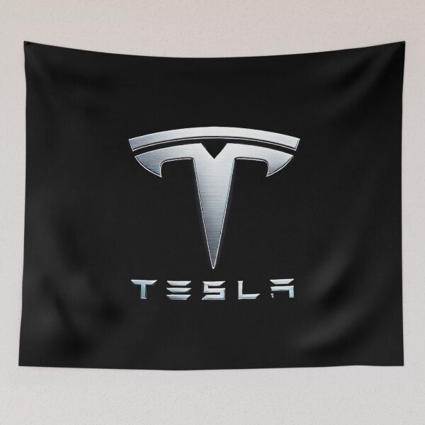 Item preview, tesla logo art designed and sold by TEEJAMBOREE.