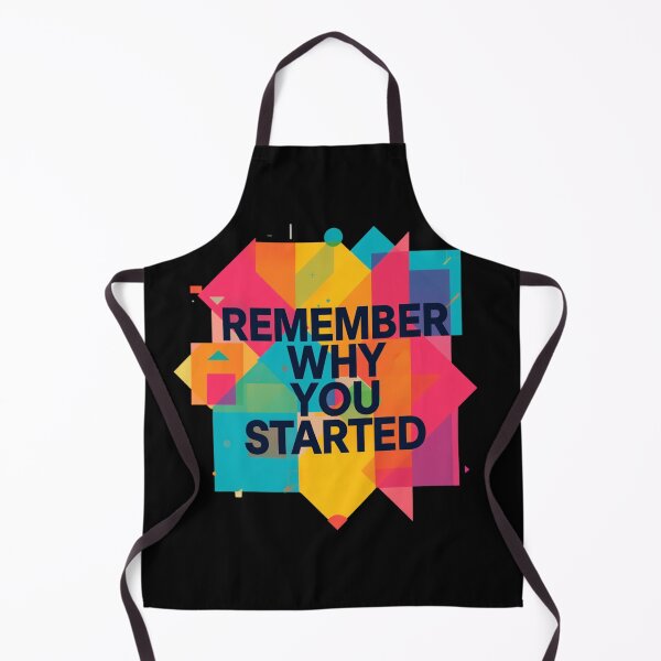 Item preview, Remember Why You Started Geometric Abstract Art designed and sold by RizziesDesign.
