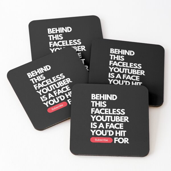Item preview, The Faceless YouTuber's Face designed and sold by Keep It DRY Studio.