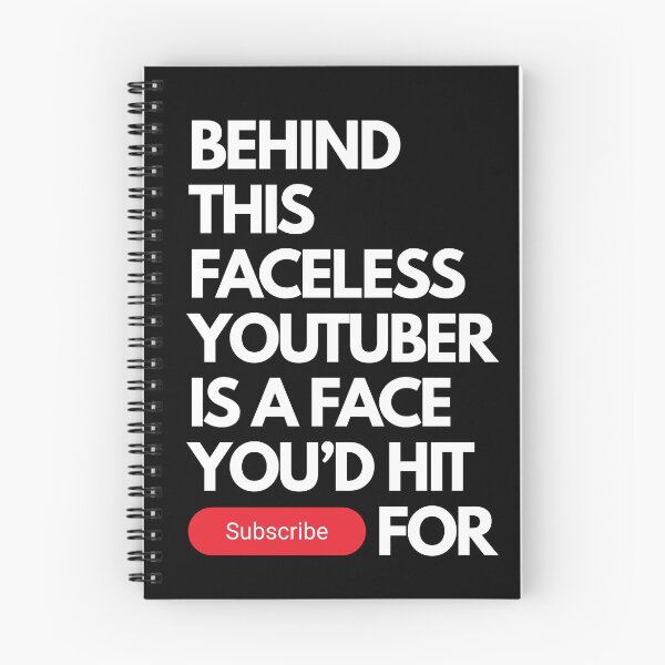 Item preview, The Faceless YouTuber's Face designed and sold by Keep It DRY Studio.