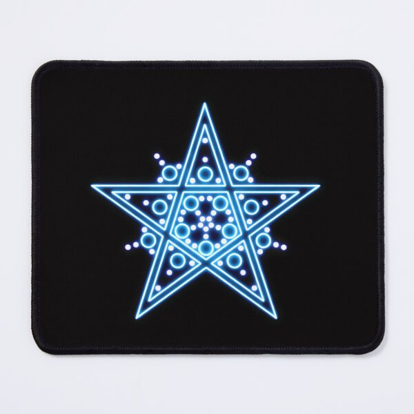 Item preview, Crop circle neon blue designed and sold by MessageToEarth.