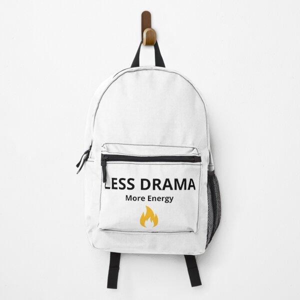 Item preview, Less Drama More Energy – Motivational Minimalist Quote designed and sold by FreshLineArts.