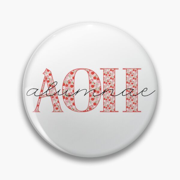 Item preview, Alpha Omicron Pi Alumnae Sticker designed and sold by The Pastel Pencil.