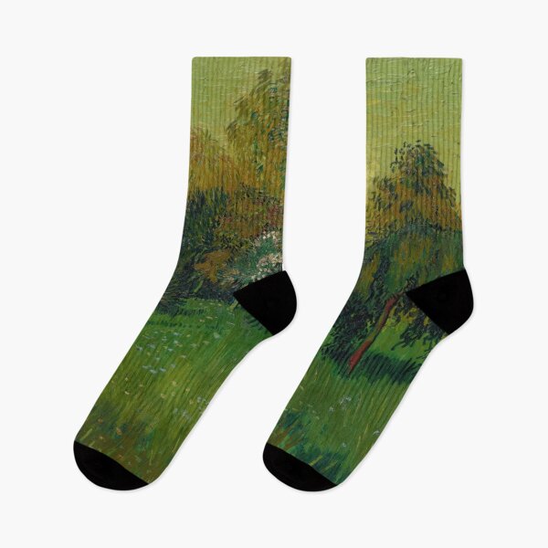 Item preview, The Poets Garden by Vincent van Gogh: Lush Post Impressionist Landscape Poster designed and sold by artofuniverse.