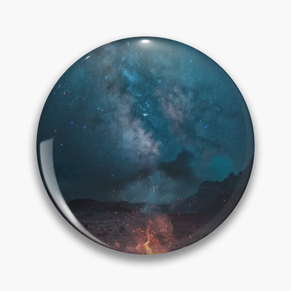 Item preview, Campfire Under Starry Sky designed and sold by QuantumDrift.