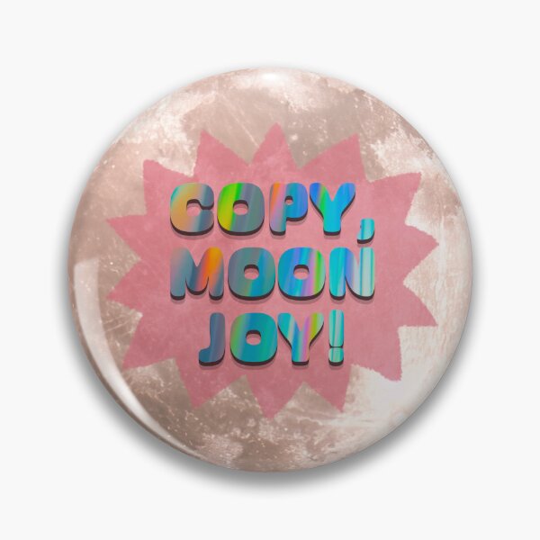 Item preview, Copy Moon Joy - Pink Moon, Holographic Text designed and sold by Met Liefs Paperie.
