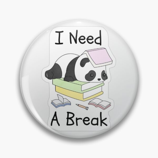 Item preview, I need a break aesthetic sticker for genz  designed and sold by MoodByte .