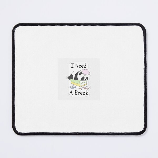 Item preview, I need a break aesthetic sticker for genz designed and sold by MoodByte .