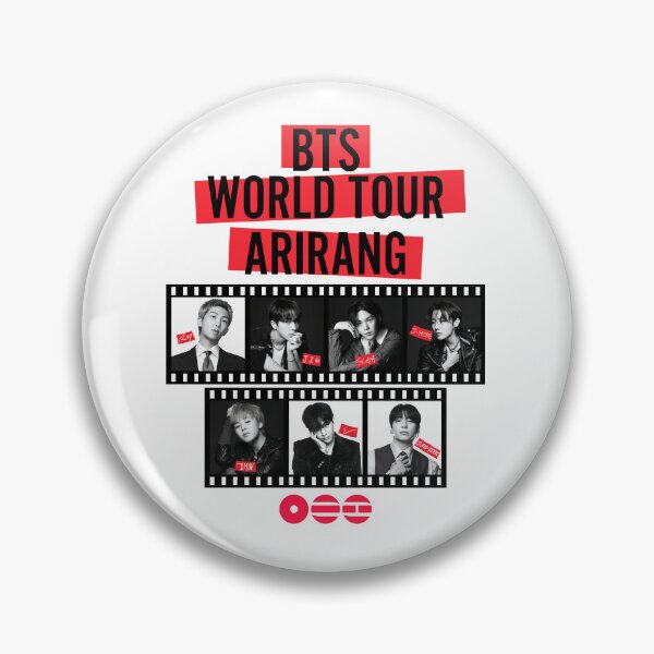 Item preview, BTS ARIRANG WORLD TOUR BLACK AND WHITE designed and sold by Via Blu.