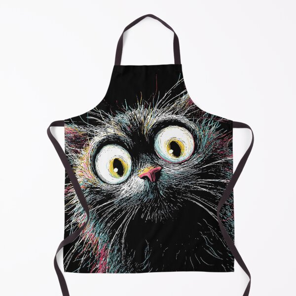 Item preview, Funny Scared Cat E1K0003 designed and sold by Ekeinekeke.