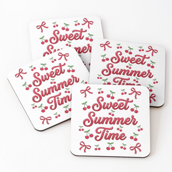 Item preview, Sweet Summer Time Cherry Retro Design – Cute Coquette Aesthetic, Y2K Girly Pink Stripes Graphic designed and sold by Trendymindvibes.