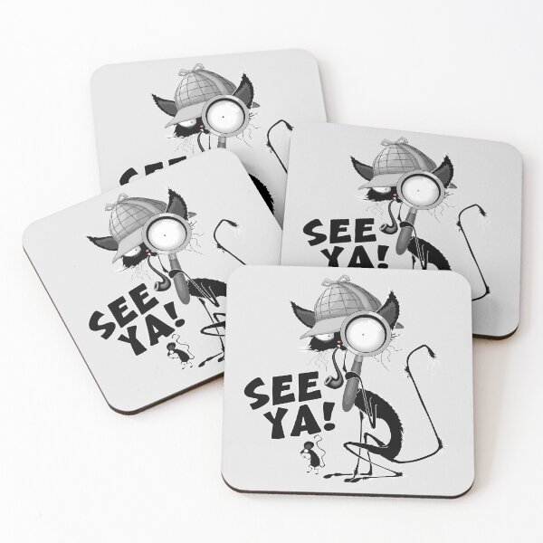 Item preview, "SEE YA" Funny Black Cat Meme designed and sold by BluedarkArt.